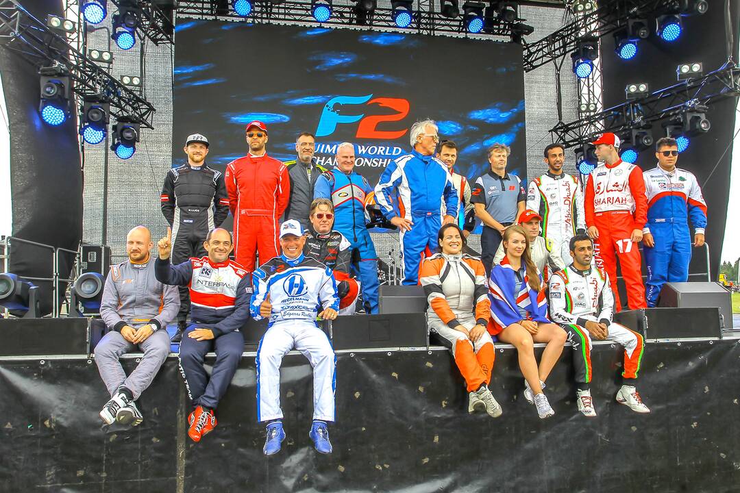 F2 Pasaulio čempionato atidarymas Kupiškyje