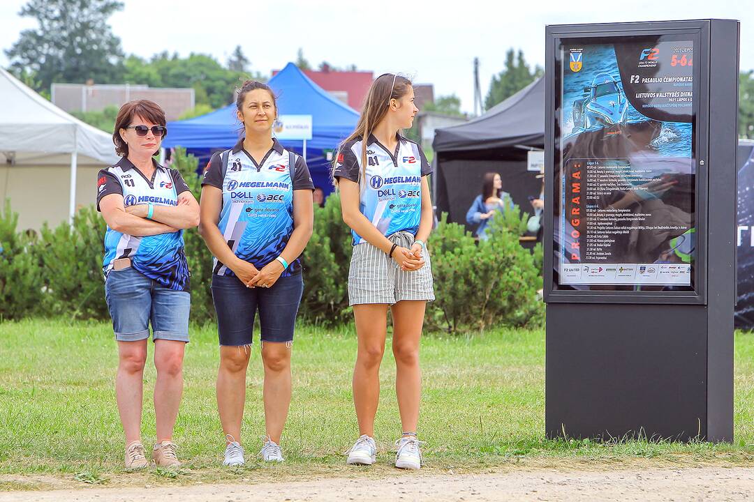 F2 Pasaulio čempionato atidarymas Kupiškyje