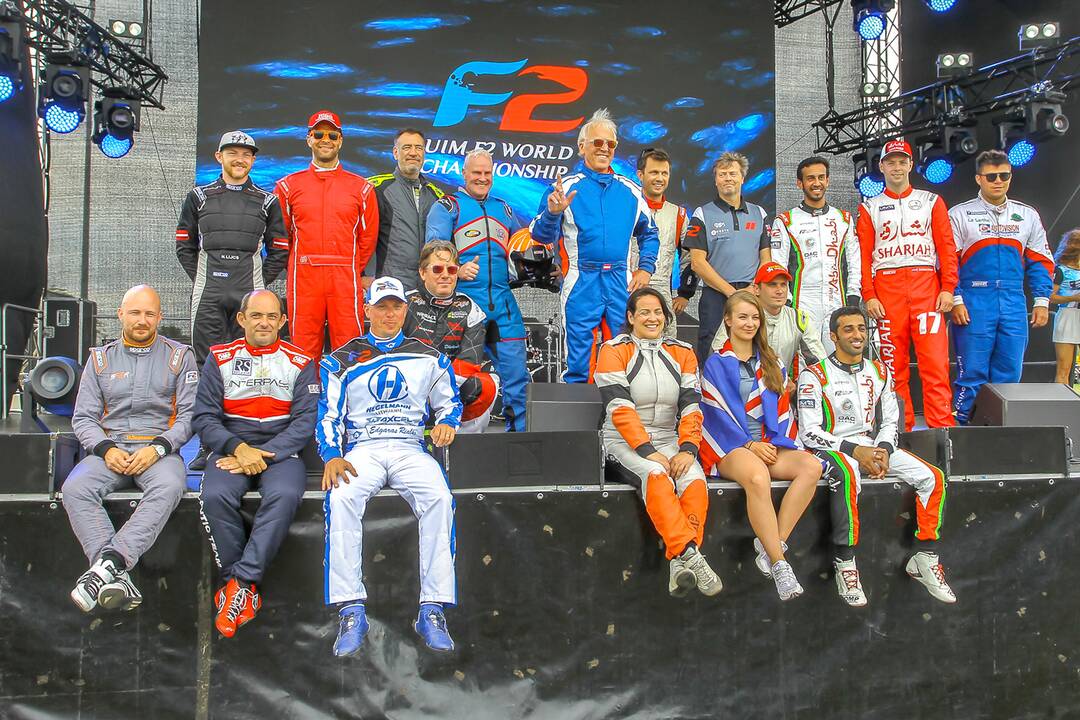 F2 Pasaulio čempionato atidarymas Kupiškyje