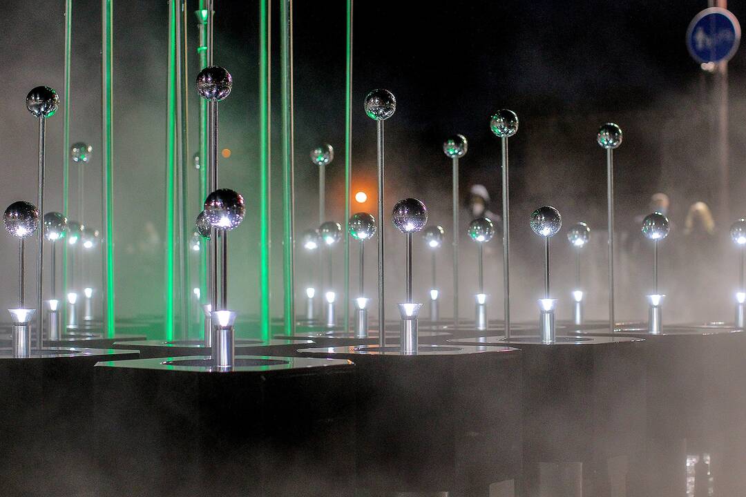 Atgijo Laisvės alėjos fontanas