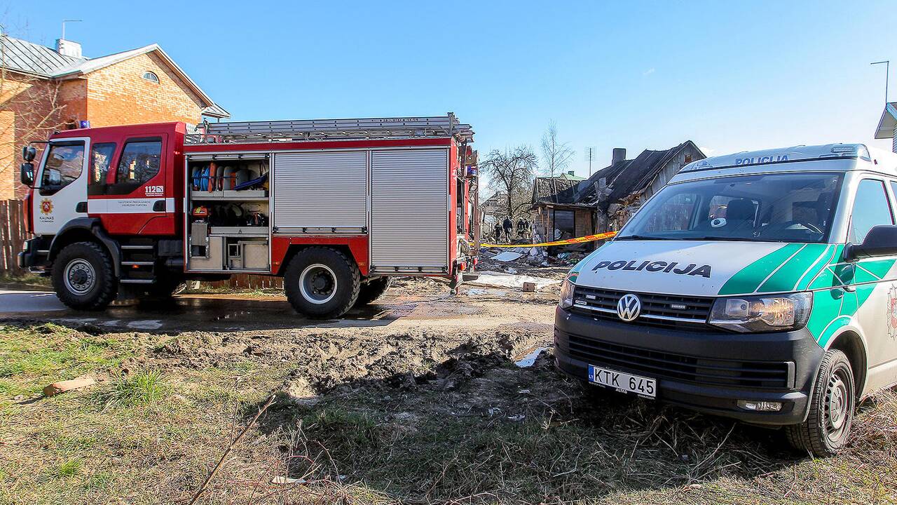 Gaisro vieta Laimės gatvėje