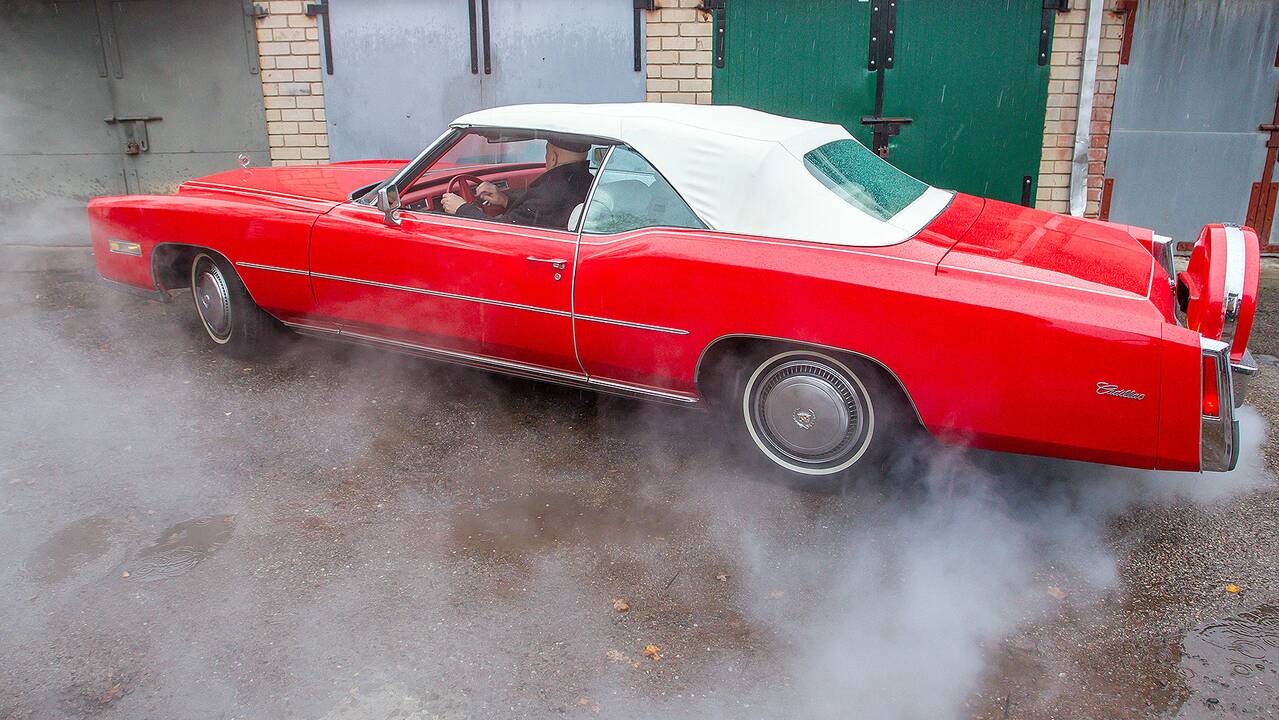 V. Gineika ir jo „Cadillac“ automobiliai