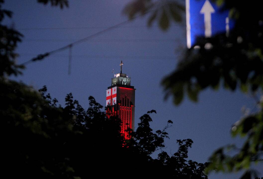 Kaunas sveikina Gruziją