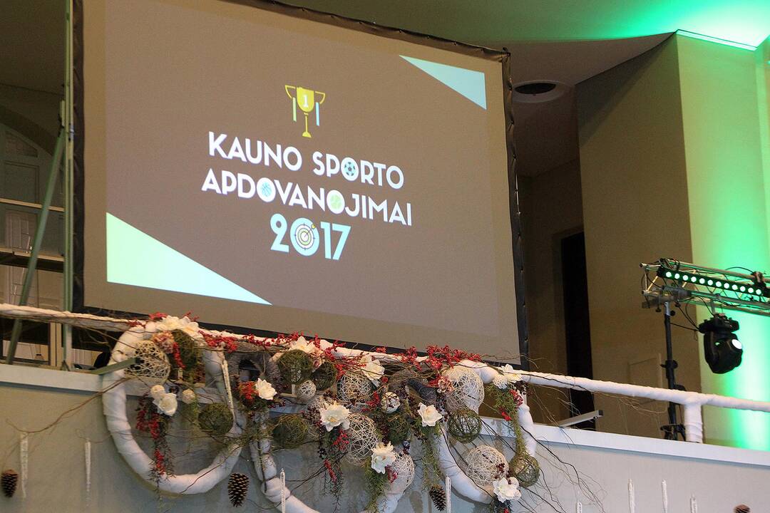 Kauno sporto apdovanojimai 2017