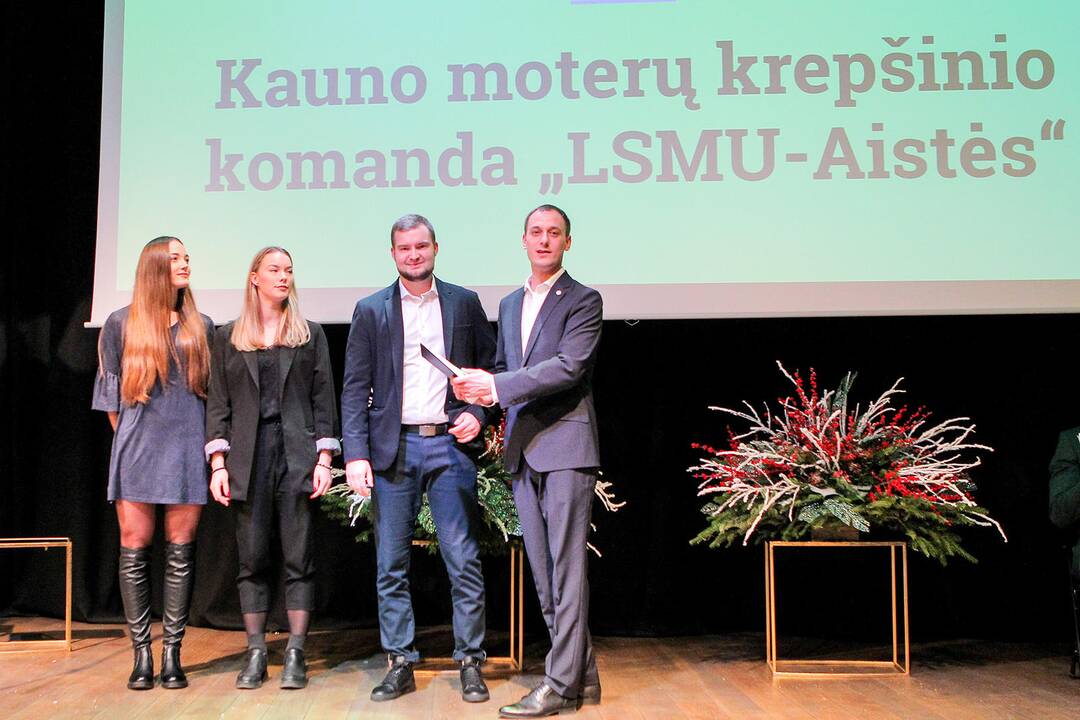 Kauno sporto apdovanojimai 2019