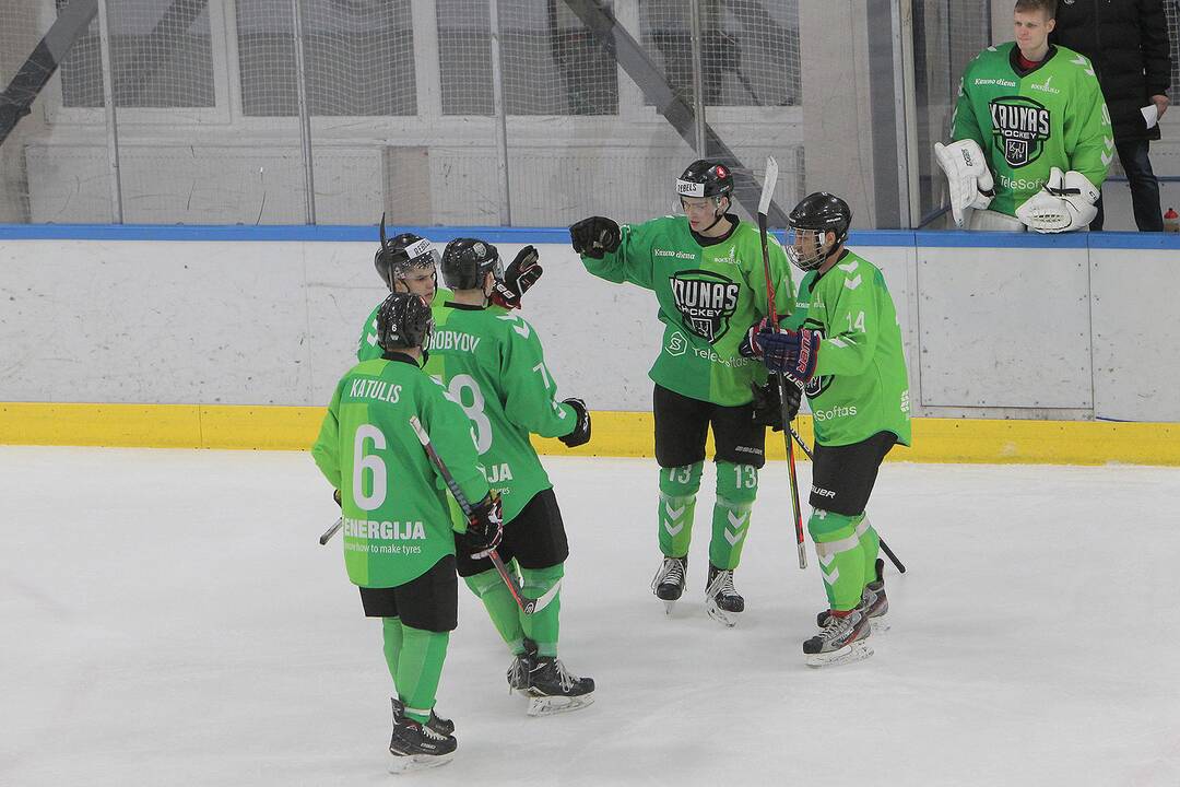 LLRČ: „Kaunas Hockey“ – „Geležinis vilkas“ 3:0