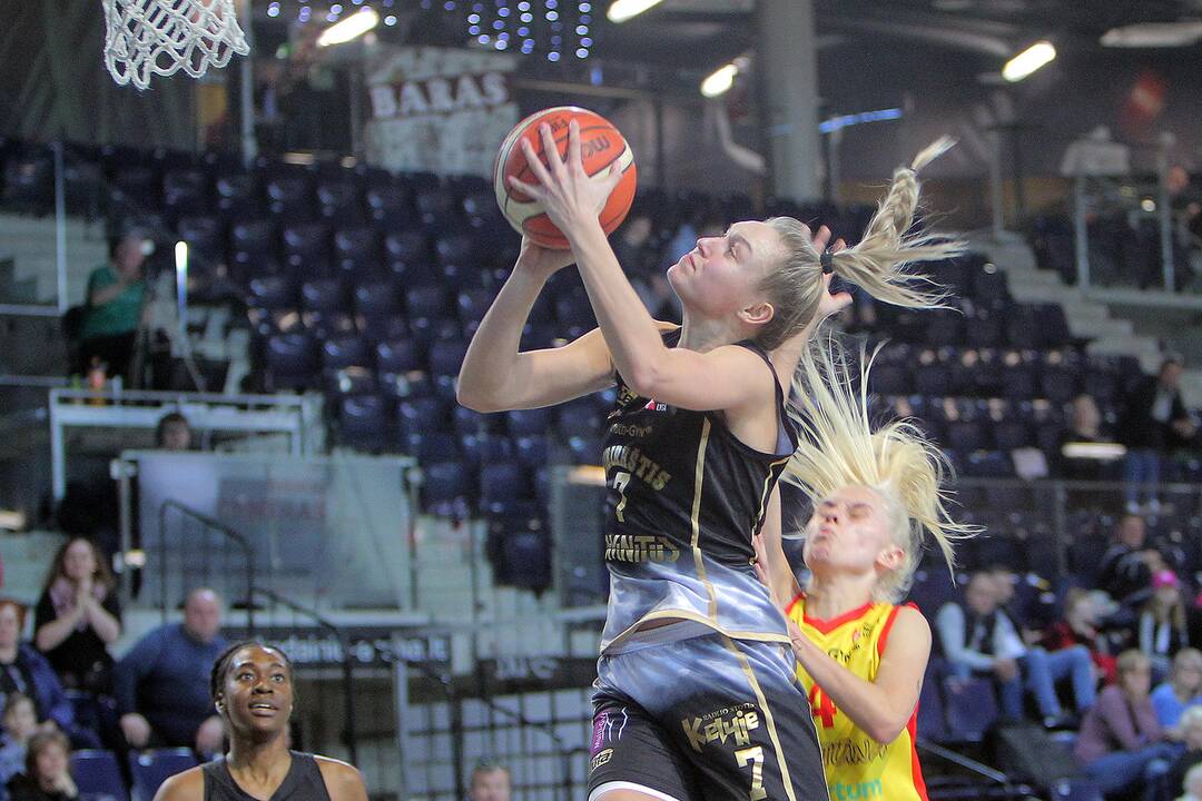 Moterų lyga: „Fortūna“ – „Kibirkštis“ 68:76