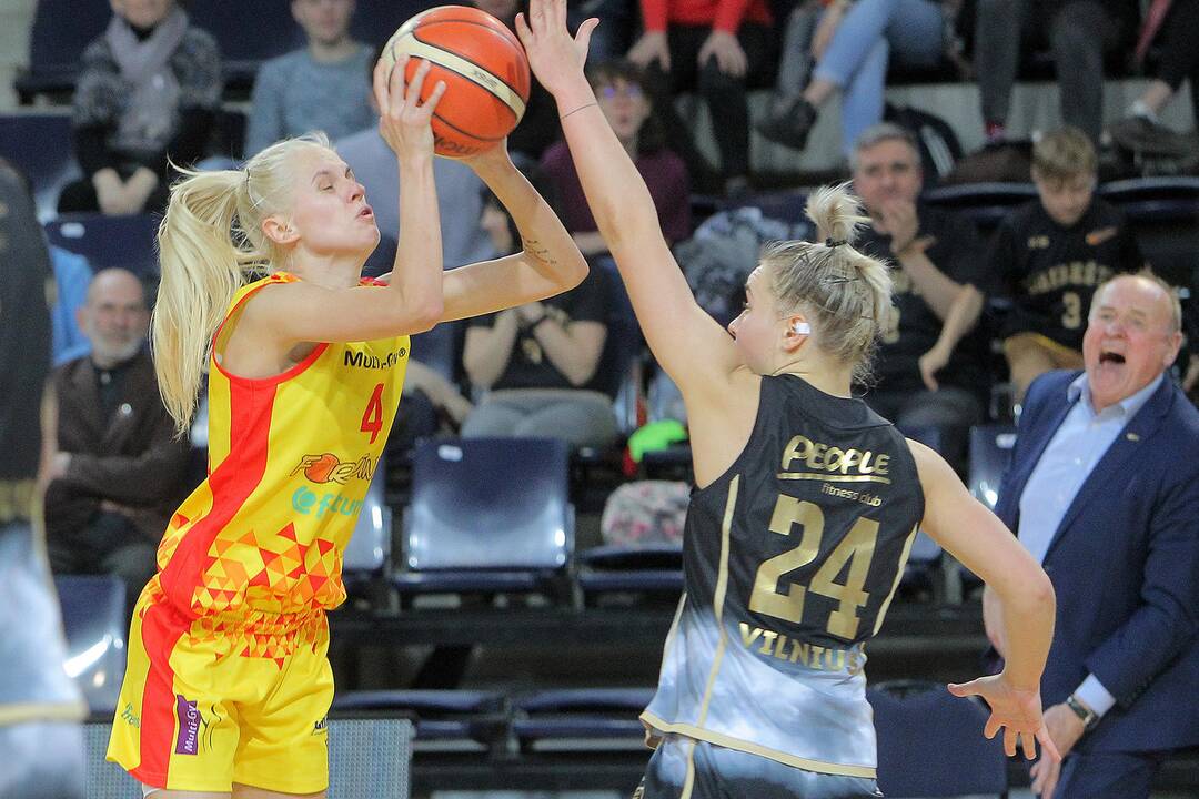 Moterų lyga: „Fortūna“ – „Kibirkštis“ 68:76