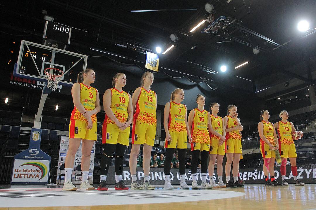 Moterų lyga: „Fortūna“ – „Kibirkštis“ 68:76