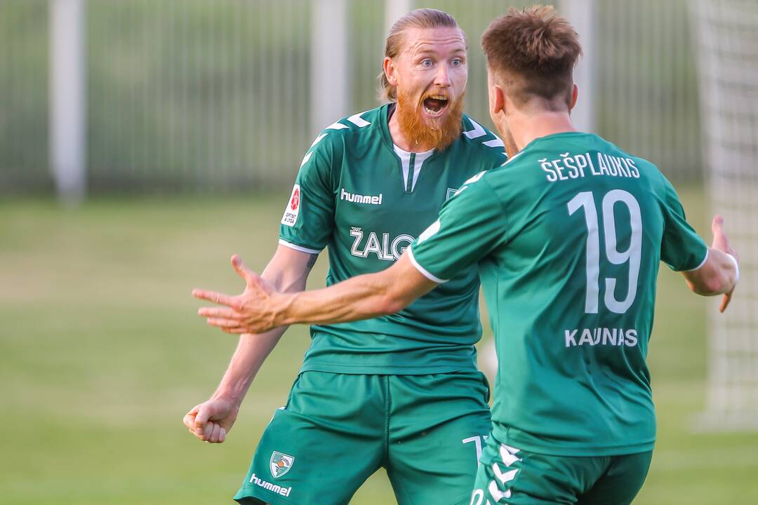A lyga: „Kauno Žalgiris“ – „Hegelmann“ 2:2