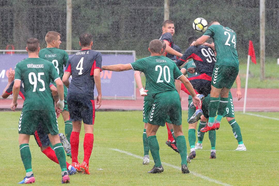 A lyga: „Kauno Žalgiris“ – „Stumbras“ 0:2