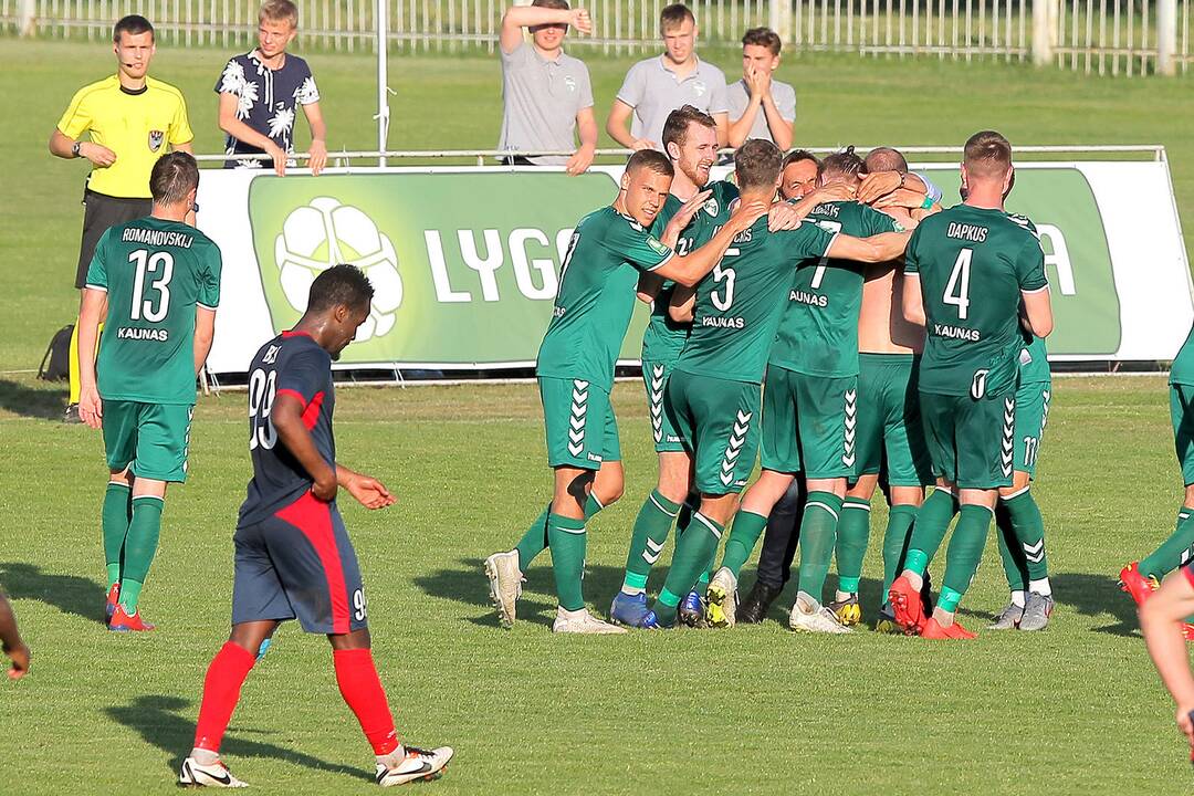 A lyga: „Kauno Žalgiris“ – „Stumbras“ 4:3