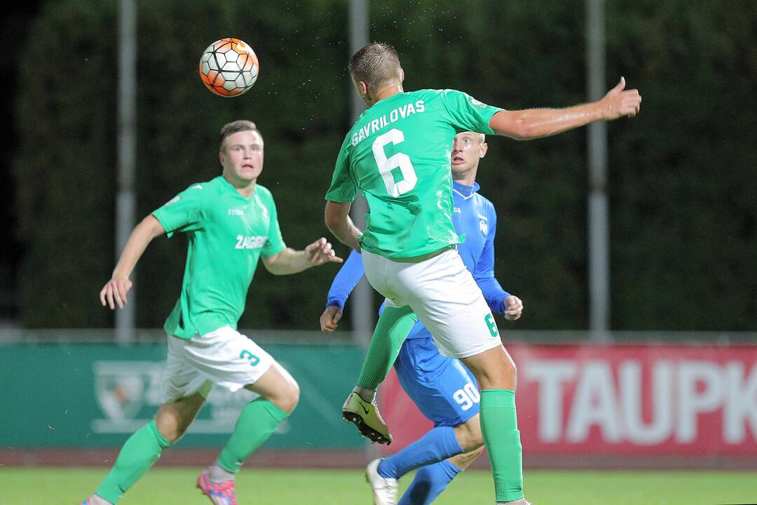A lyga: „Kauno Žalgiris“ – „Lietava“ 0:1