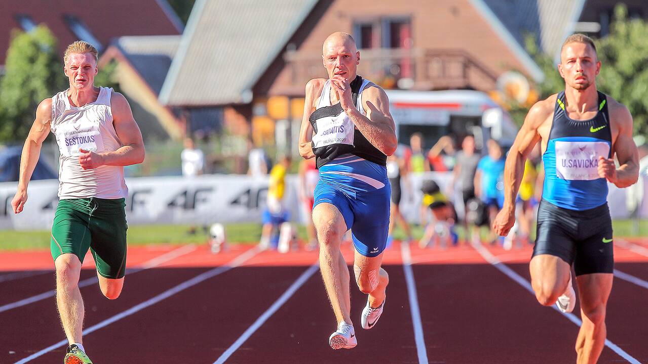 Lengvoji atletika. Lietuvos čempionatas. 1 diena