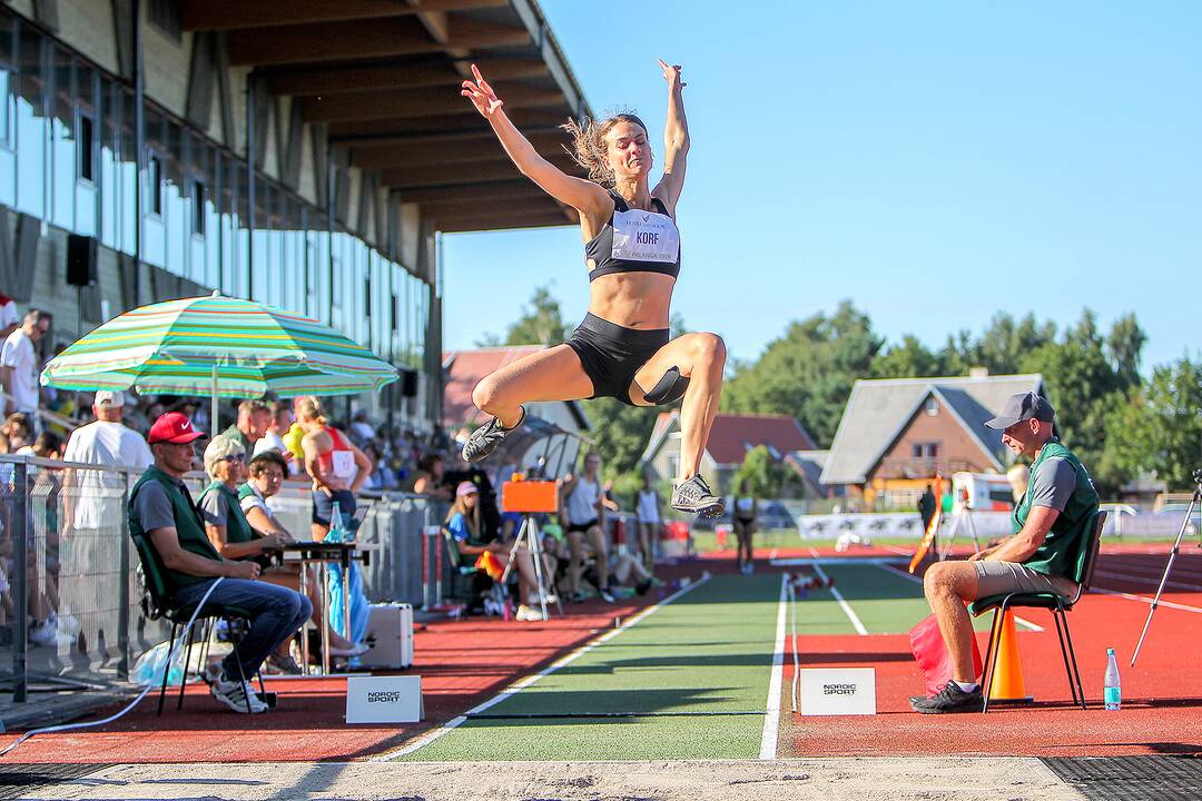 Lengvoji atletika. Lietuvos čempionatas. 1 diena