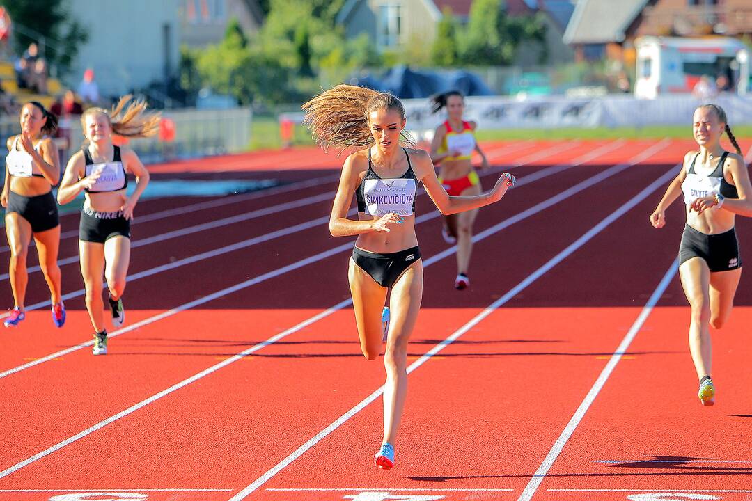 Lengvoji atletika. Lietuvos čempionatas. 1 diena