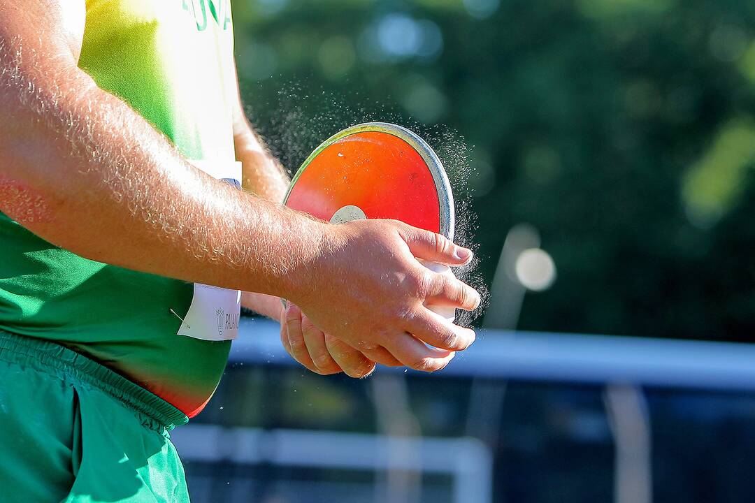 Lengvoji atletika. Lietuvos čempionatas. 1 diena