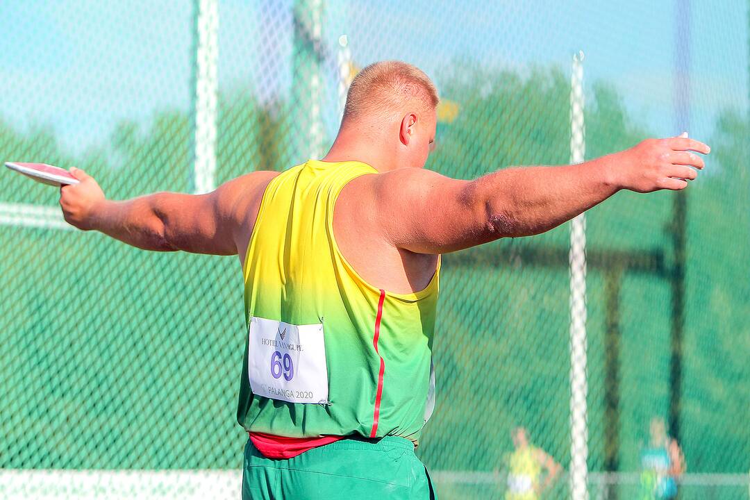 Lengvoji atletika. Lietuvos čempionatas. 1 diena