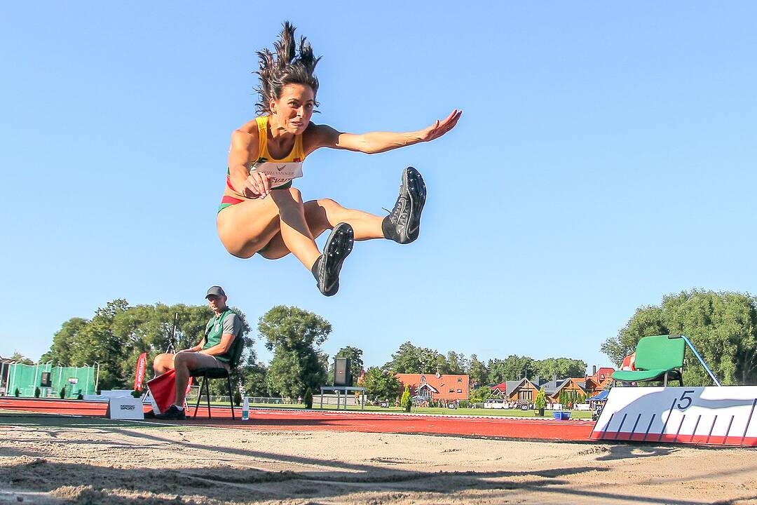 Lengvoji atletika. Lietuvos čempionatas. 1 diena