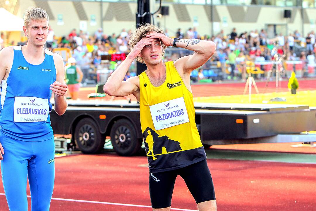 Lengvoji atletika. Lietuvos čempionatas. 1 diena