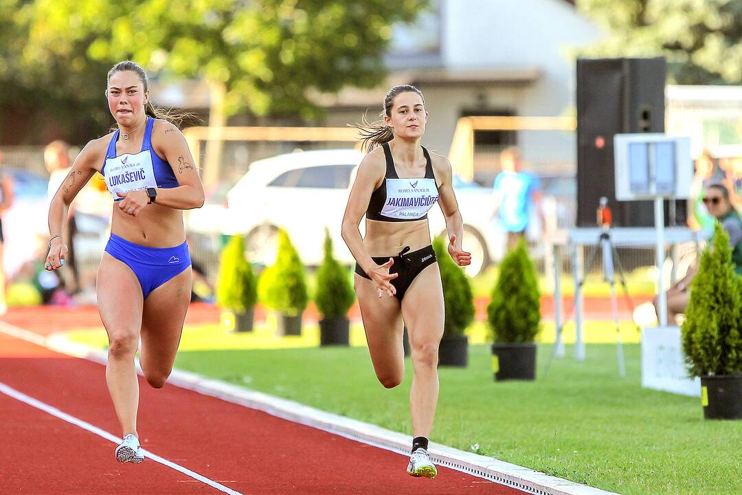 Lengvoji atletika. Lietuvos čempionatas. 1 diena