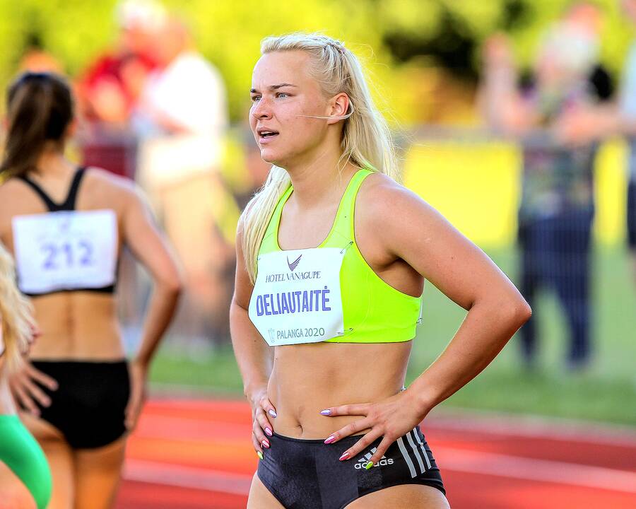 Lengvoji atletika. Lietuvos čempionatas. 1 diena