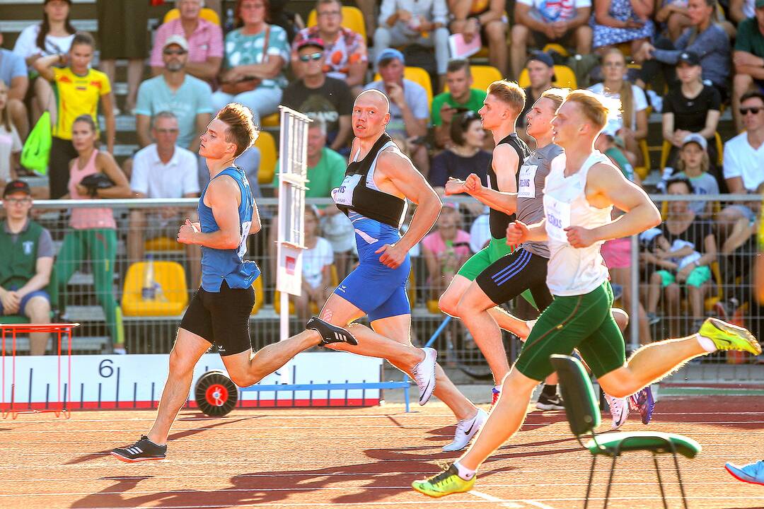 Lengvoji atletika. Lietuvos čempionatas. 1 diena