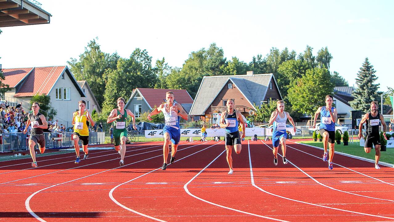 Lengvoji atletika. Lietuvos čempionatas. 1 diena