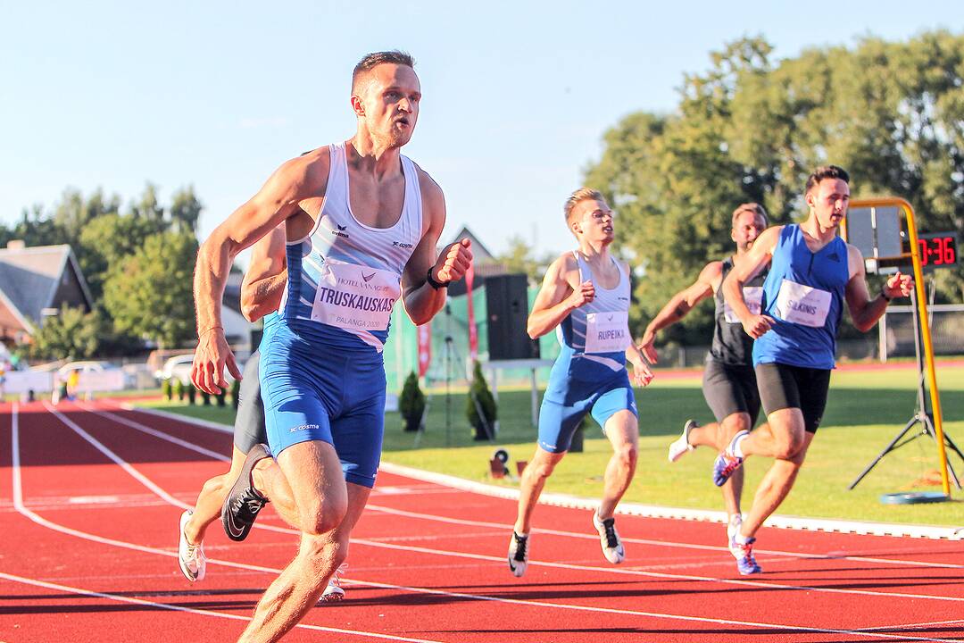 Lengvoji atletika. Lietuvos čempionatas. 1 diena