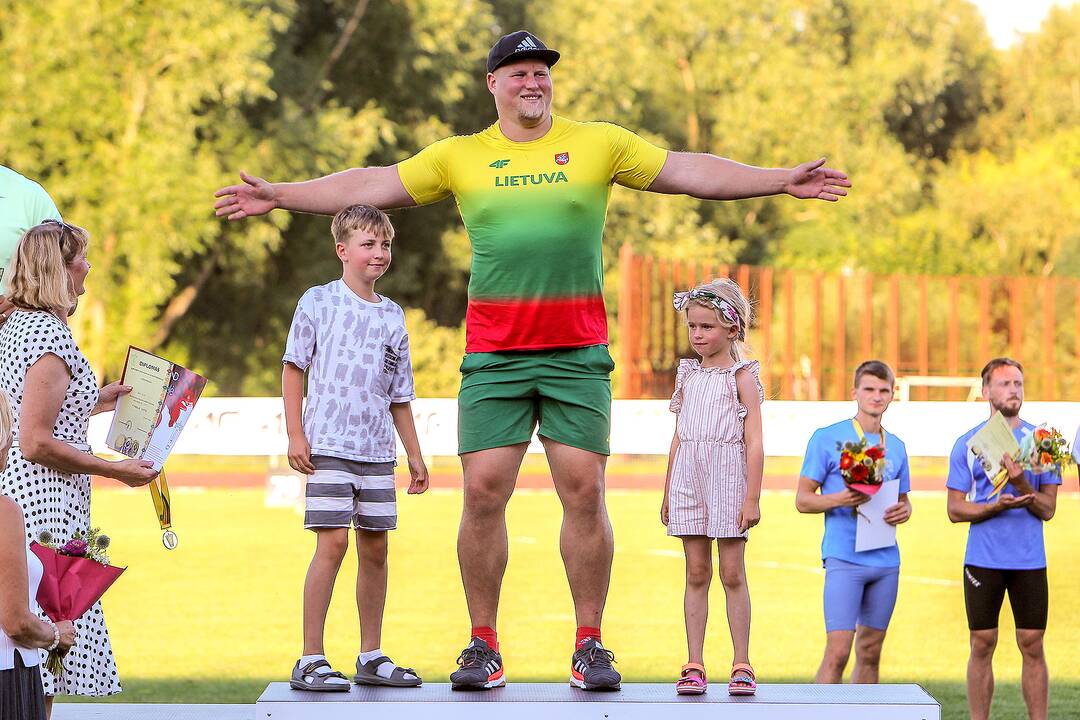 Lengvoji atletika. Lietuvos čempionatas. 1 diena
