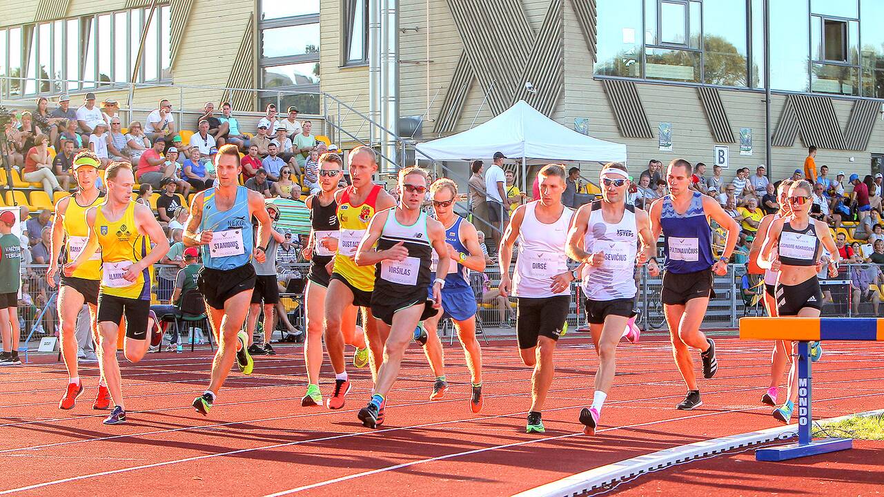 Lengvoji atletika. Lietuvos čempionatas. 1 diena