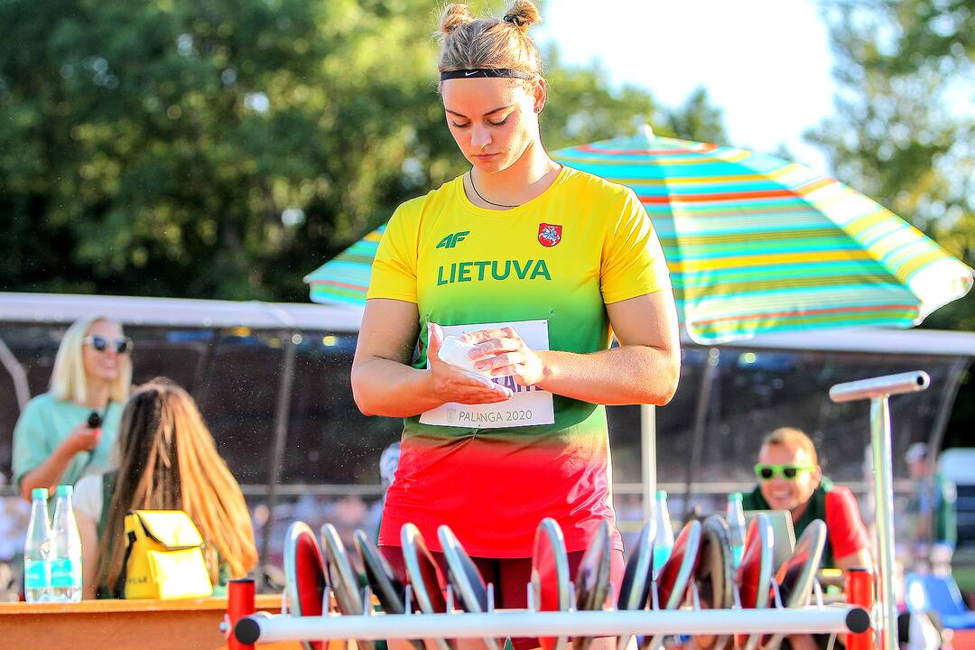 Lengvoji atletika. Lietuvos čempionatas. 1 diena