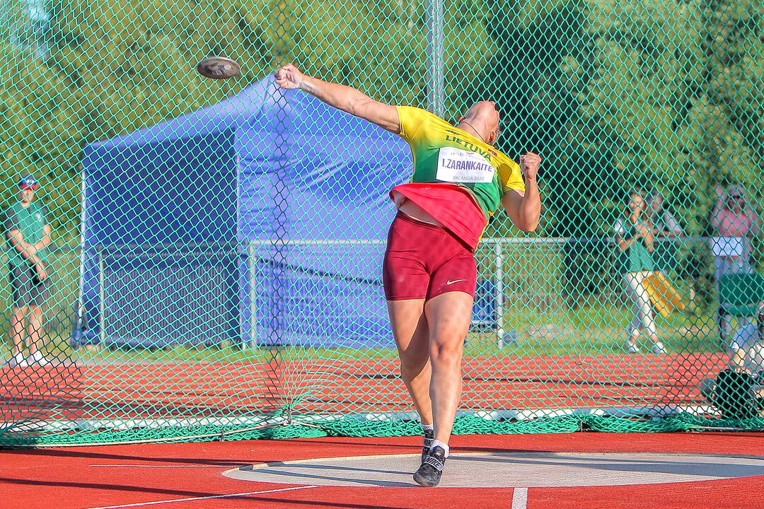 Lengvoji atletika. Lietuvos čempionatas. 1 diena