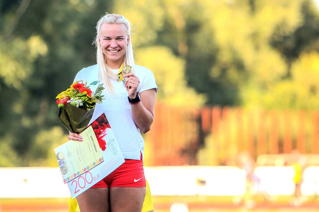 Lengvoji atletika. Lietuvos čempionatas. 1 diena