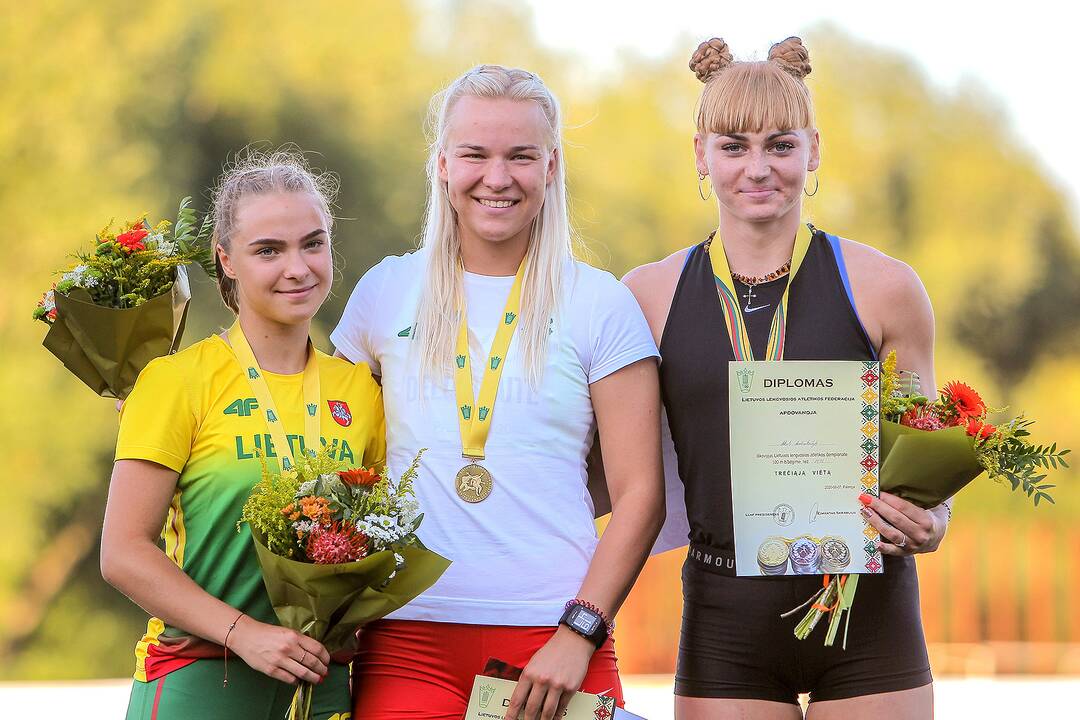 Lengvoji atletika. Lietuvos čempionatas. 1 diena