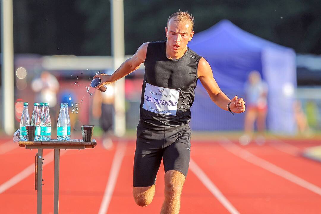 Lengvoji atletika. Lietuvos čempionatas. 1 diena