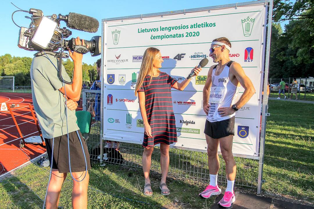 Lengvoji atletika. Lietuvos čempionatas. 1 diena