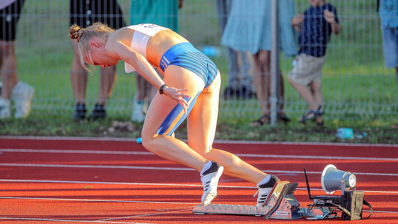 Lengvoji atletika. Lietuvos čempionatas. 1 diena