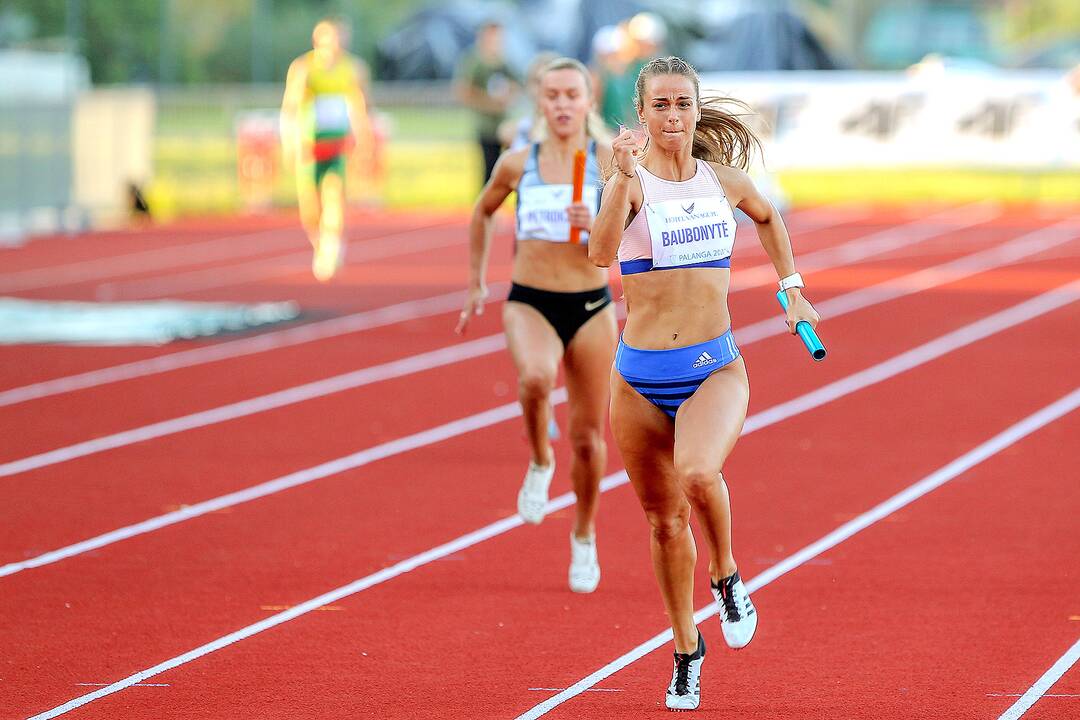 Lengvoji atletika. Lietuvos čempionatas. 1 diena