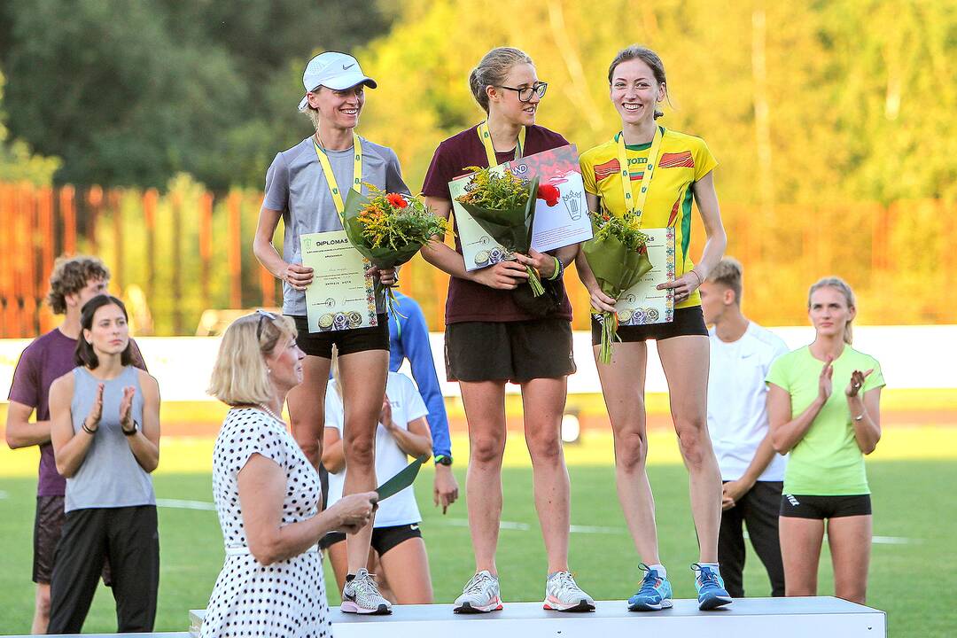 Lengvoji atletika. Lietuvos čempionatas. 1 diena