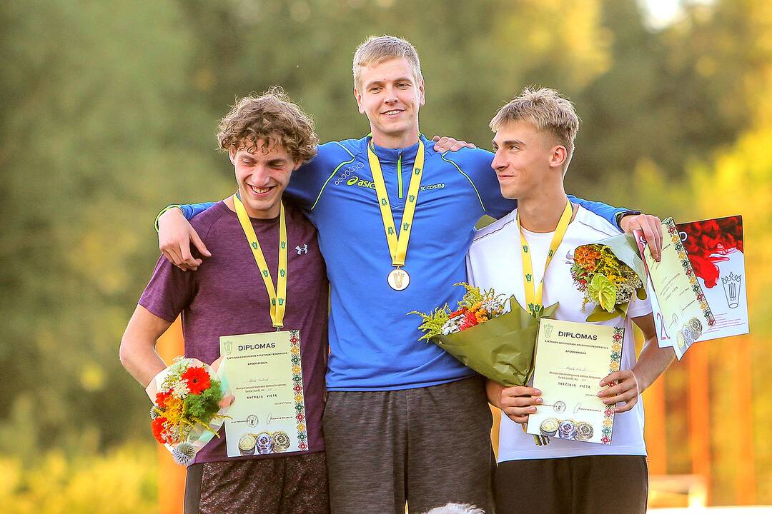 Lengvoji atletika. Lietuvos čempionatas. 1 diena