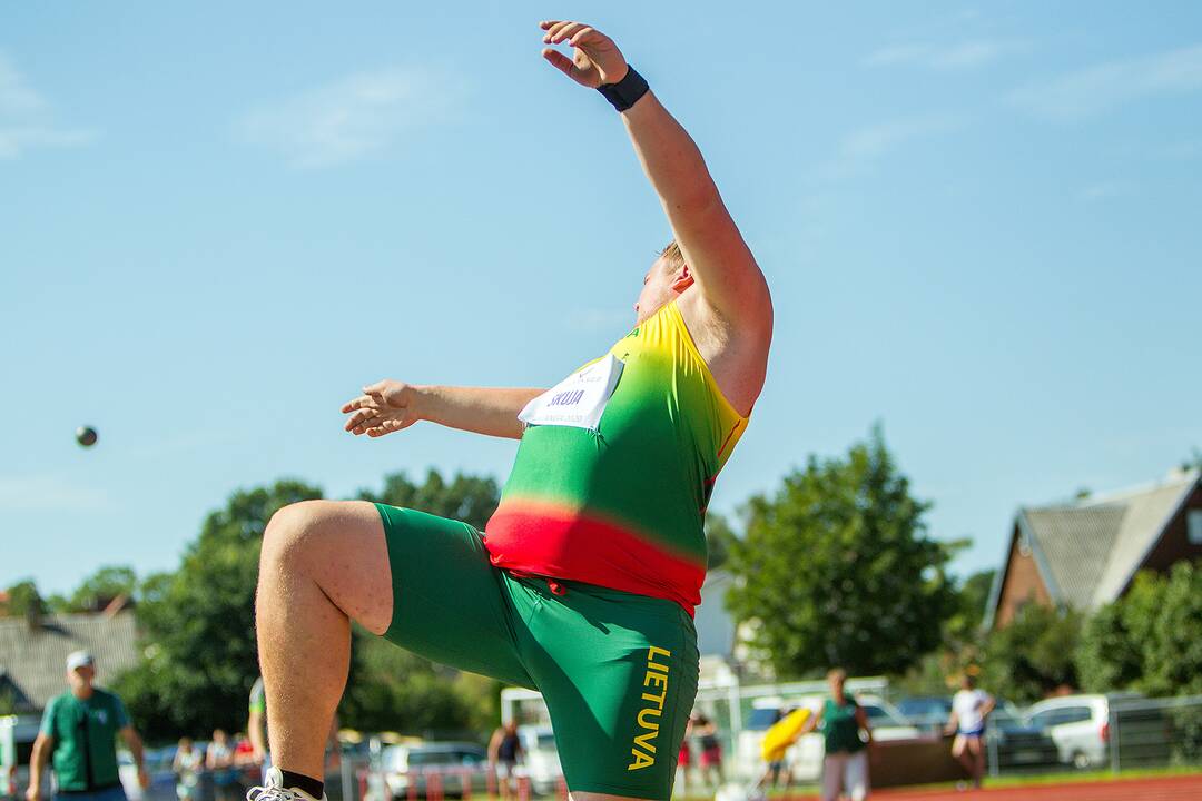 Lengvoji atletika. Lietuvos čempionatas. 2 diena
