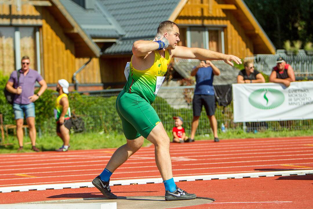Lengvoji atletika. Lietuvos čempionatas. 2 diena