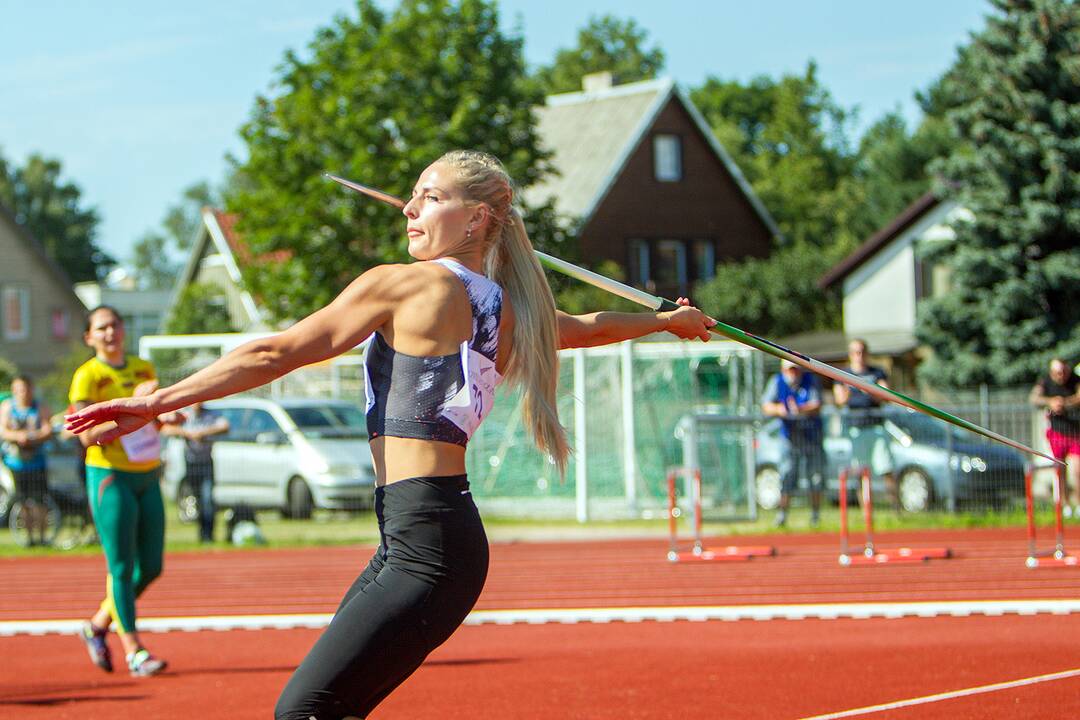 Lengvoji atletika. Lietuvos čempionatas. 2 diena