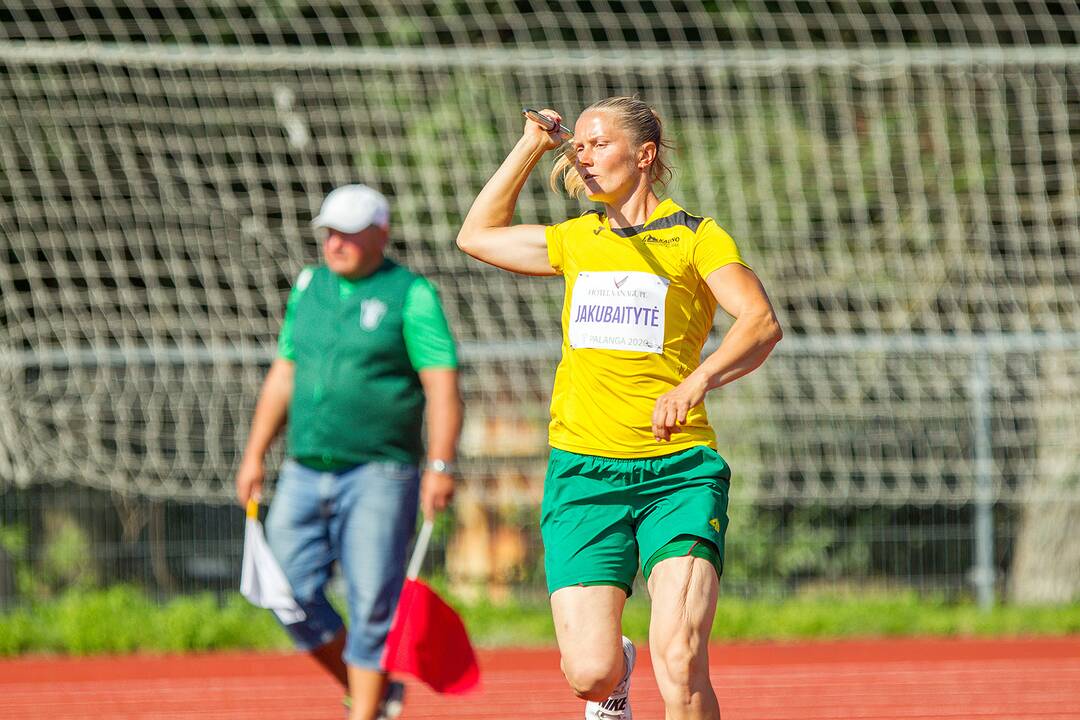Lengvoji atletika. Lietuvos čempionatas. 2 diena