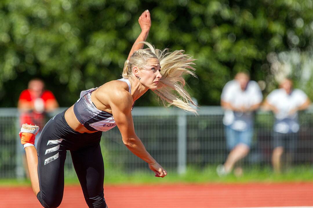 Lengvoji atletika. Lietuvos čempionatas. 2 diena