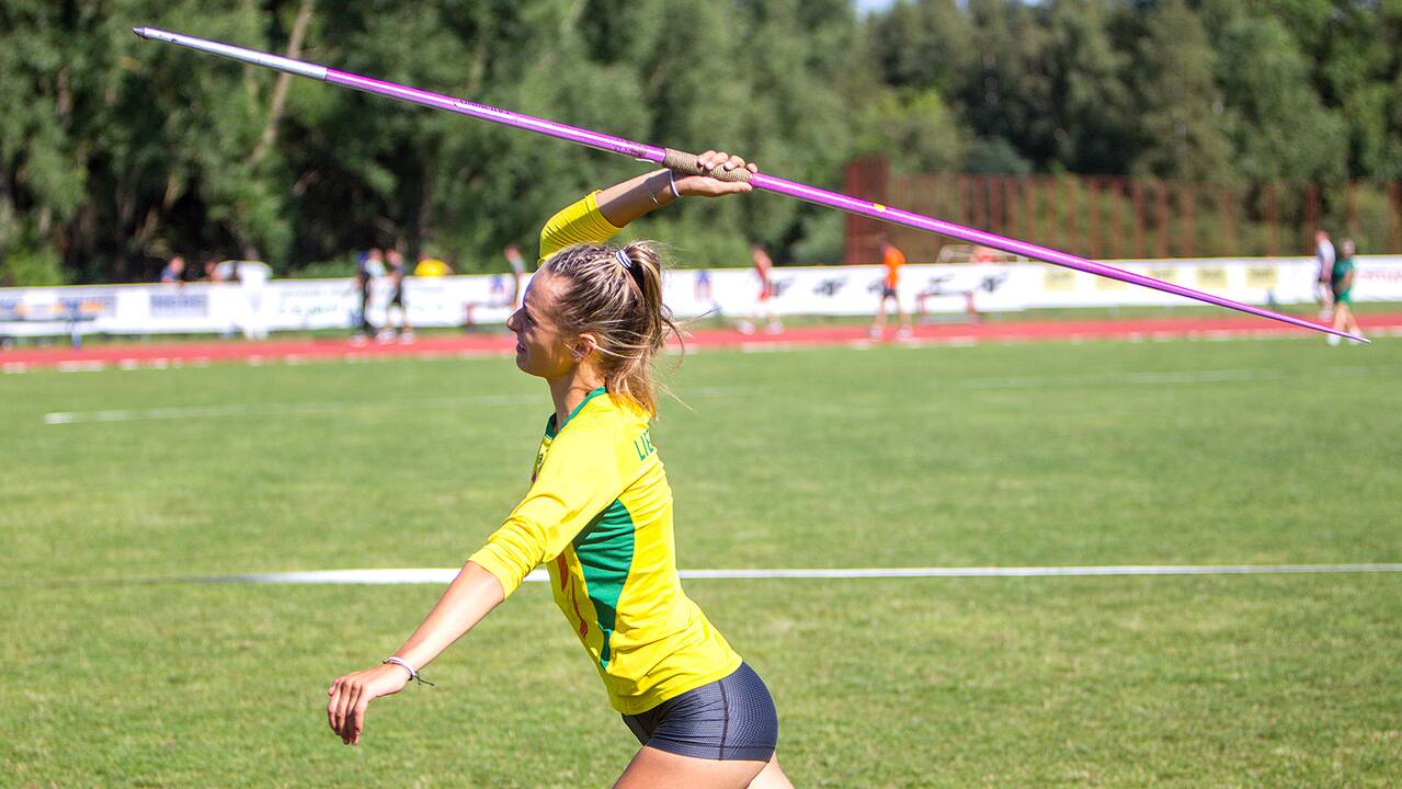 Lengvoji atletika. Lietuvos čempionatas. 2 diena