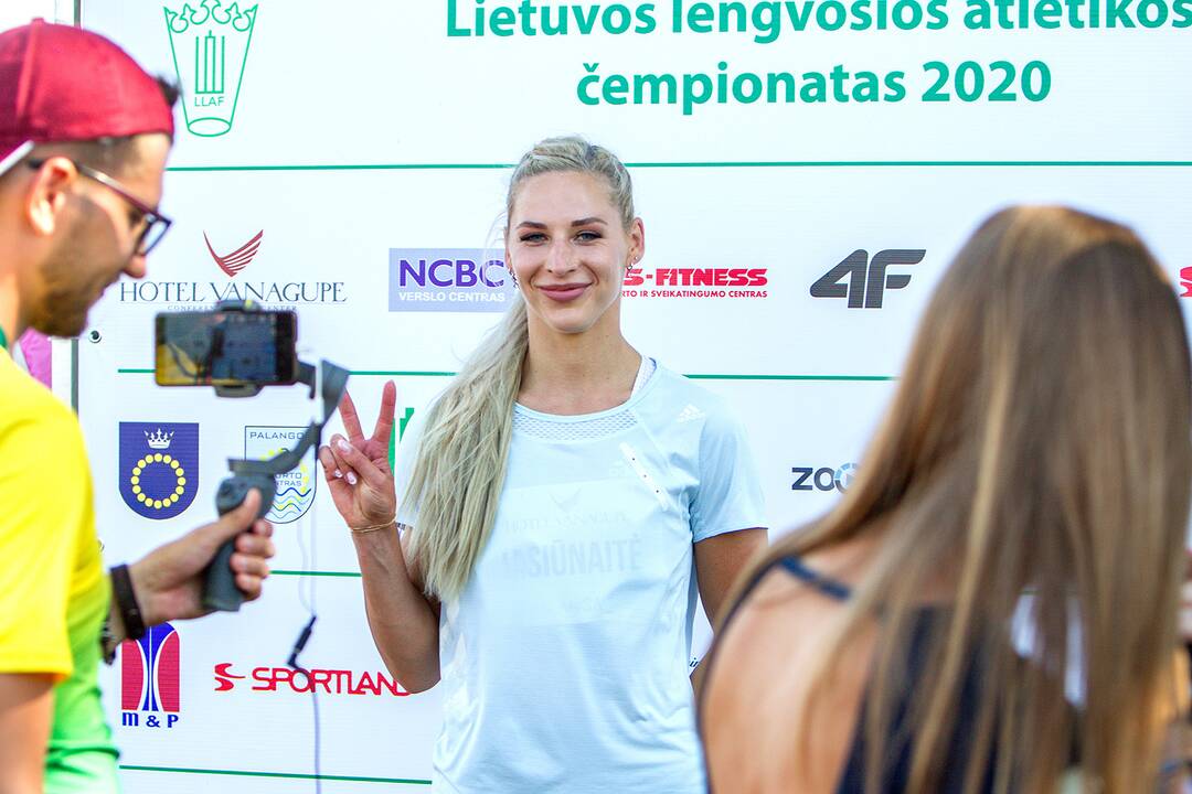 Lengvoji atletika. Lietuvos čempionatas. 2 diena