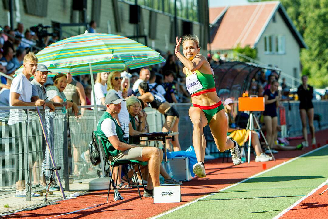 Lengvoji atletika. Lietuvos čempionatas. 2 diena
