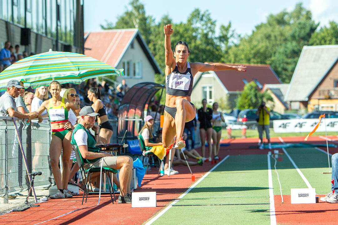 Lengvoji atletika. Lietuvos čempionatas. 2 diena